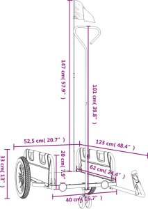 vidaXL Przyczepka rowerowa, pomarańczowa, tkanina Oxford i żelazo 11
