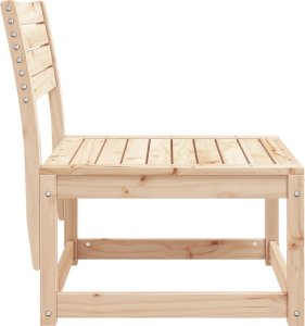 vidaXL Sofa ogrodowa, lite drewno sosnowe 5