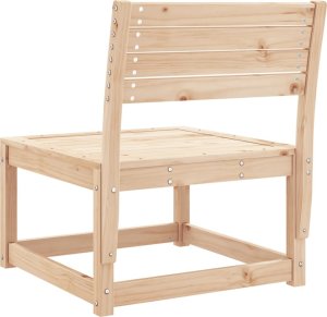 vidaXL Sofa ogrodowa, lite drewno sosnowe 6