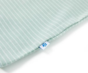 vidaXL Koszulka dziecięca w paski, jasna mięta, 116 5