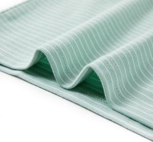 vidaXL Koszulka dziecięca w paski, jasna mięta, 116 6