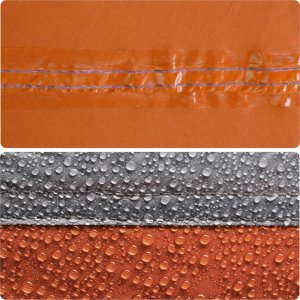 vidaXL Namiot prysznicowo-sanitarny, pomarańczowy, wodoszczelny 11