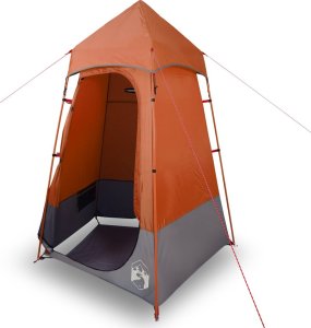 vidaXL Namiot prysznicowo-sanitarny, pomarańczowy, wodoszczelny 2