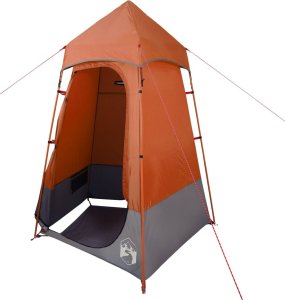 vidaXL Namiot prysznicowo-sanitarny, pomarańczowy, wodoszczelny 3