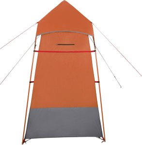 vidaXL Namiot prysznicowo-sanitarny, pomarańczowy, wodoszczelny 7