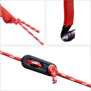 vidaXL Namiot prysznicowo-sanitarny, pomarańczowy, wodoszczelny 8