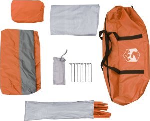 vidaXL Namiot prysznicowo-sanitarny, pomarańczowy, wodoszczelny 10