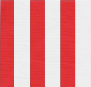 vidaXL Zapasowa tkanina na markizę, czerwono-biała, 3x2,5 m 4