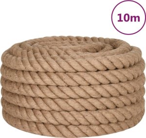 vidaXL Sznur jutowy, 10 m długości, 40 mm grubości 2
