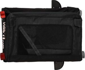 vidaXL Przyczepka rowerowa dla zwierząt, tkanina Oxford i żelazo 10