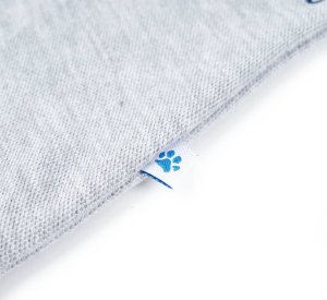 vidaXL Koszulka dziecięca polo,szary melanż, 92 4