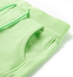 vidaXL Spodenki dziecięce, fluorescencyjny zielony, 128 4