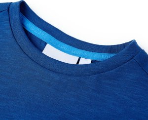 vidaXL Koszulka dziecięca, ciemnoniebieska, 140 3