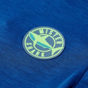 vidaXL Koszulka dziecięca, ciemnoniebieska, 140 4