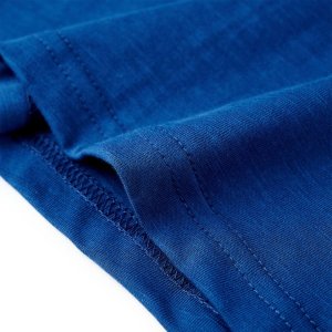 vidaXL Koszulka dziecięca, ciemnoniebieska, 140 6