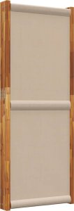 vidaXL Parawan 4-panelowy, taupe, 280x180 cm 5