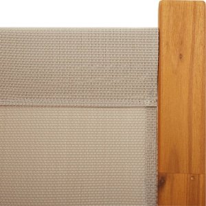 vidaXL Parawan 4-panelowy, taupe, 280x180 cm 6