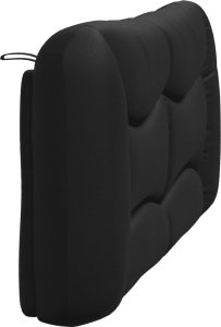 vidaXL Poduszka na wezgłowie, czarna, 160 cm, sztuczna skóra 6