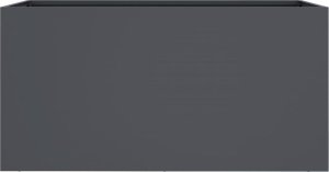 vidaXL Donica, antracytowa, 62x30x29 cm, stal walcowana na zimno 5