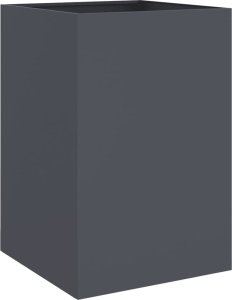 vidaXL Donica, antracytowa, 52x48x75 cm, stal walcowana na zimno 6