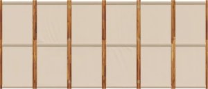 vidaXL Parawan 6-panelowy, taupe, 420x180 cm 4