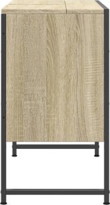 vidaXL Szafka pod umywalkę, dąb sonoma, 80x33x60 cm 7