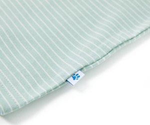 vidaXL Koszulka dziecięca w paski, jasna mięta, 104 5