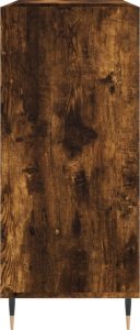 vidaXL Szafka na płyty, przydymiony dąb, 84,5x38x89 cm 5