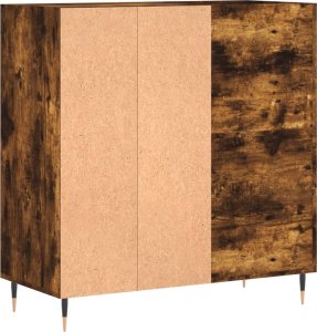 vidaXL Szafka na płyty, przydymiony dąb, 84,5x38x89 cm 6