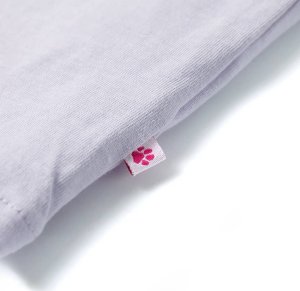 vidaXL Koszulka dziecięca z krótkimi rękawami, liliowa, 104 5