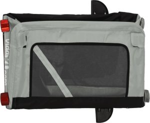 vidaXL Przyczepka rowerowa dla zwierząt, tkanina Oxford i żelazo 10