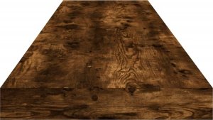 vidaXL Półki ścienne, 4 szt., przydymiony dąb, 100x10x1,5 cm 5