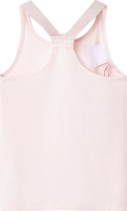 vidaXL Dziecięca koszulka na ramiączkach, jasnoróżowa, 128 2