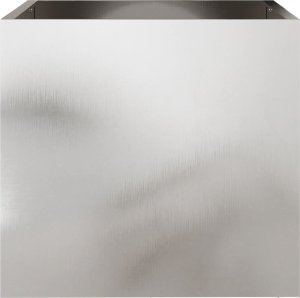 vidaXL Donice, 2 szt., srebrne, 42x40x39 cm, stal nierdzewna 5