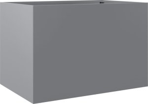 vidaXL Donica, srebrna, 62x47x46 cm, stal galwanizowana 2