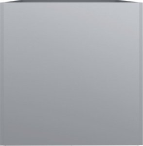 vidaXL Donica, srebrna, 62x47x46 cm, stal galwanizowana 6