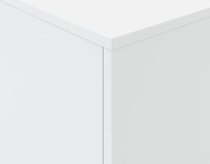 vidaXL Stolik kawowy z oświetleniem LED, biały, 90x50x40 cm 10