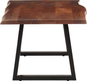 vidaXL Stolik kawowy, miodowy brąz, 110x55x40 cm, lite drewno akacjowe 3