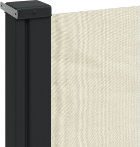 vidaXL Zwijana markiza boczna, kremowa, 160x300 cm 7