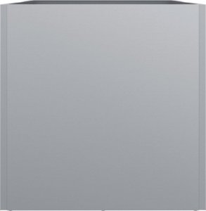 vidaXL Donica srebrna 62x30x29 cm galwanizowana stal 6