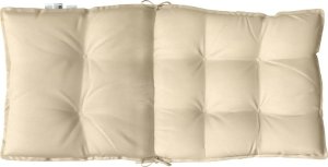 vidaXL Poduszki na krzesła z niskim oparciem, 4 szt., beżowe 7