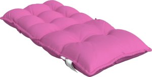 vidaXL Poduszki na krzesła z niskim oparciem, 6 szt., różowe 6