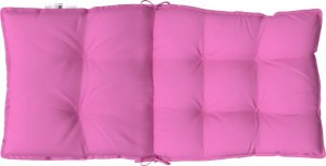 vidaXL Poduszki na krzesła z niskim oparciem, 6 szt., różowe 7
