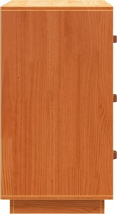 vidaXL Wezgłowie do łóżka, woskowy brąz, 80x40x75 cm, drewno sosnowe 8