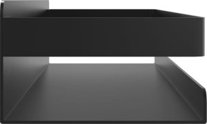 Koszyk prysznicowy vidaXL Półka prysznicowa, czarny mat, 30x10x6 cm, stal nierdzewna 304 5