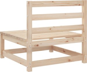 vidaXL 6-cz. zestaw mebli ogrodowych, lite drewno sosnowe 6