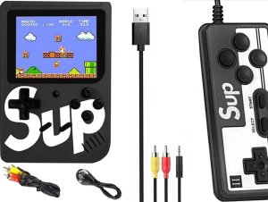 Verk Mini konsola przenośna retro gra 400 gier 3.0 tv game box gierki pilot pad Mini konsola przenośna retro gra 400 gier 3.0 tv game box gierki pilot pad 2