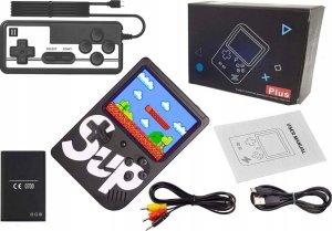 Verk Mini konsola przenośna retro gra 400 gier 3.0 tv game box gierki pilot pad Mini konsola przenośna retro gra 400 gier 3.0 tv game box gierki pilot pad 10