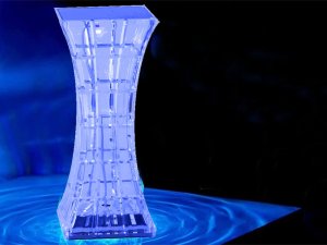 Lampka biurkowa Verk Lampka kryształ nocna stołowa led rgb usb pilot Lampka kryształ nocna stołowa led rgb usb pilot 2