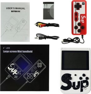 Verk Mini konsola przenośna retro gra 400 gier 3.0 tv game box gierki pilot pad Mini konsola przenośna retro gra 400 gier 3.0 tv game box gierki pilot pad 10